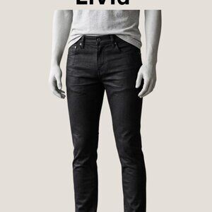 Livid Jeans - High Rise Black Japanese Denim Made in Portugal Size 28 (28x32)